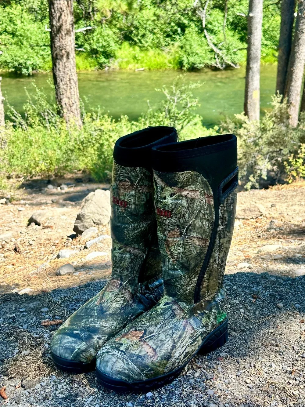Itasca Realtree Camo Green/Black Waterproof Hunting Boots